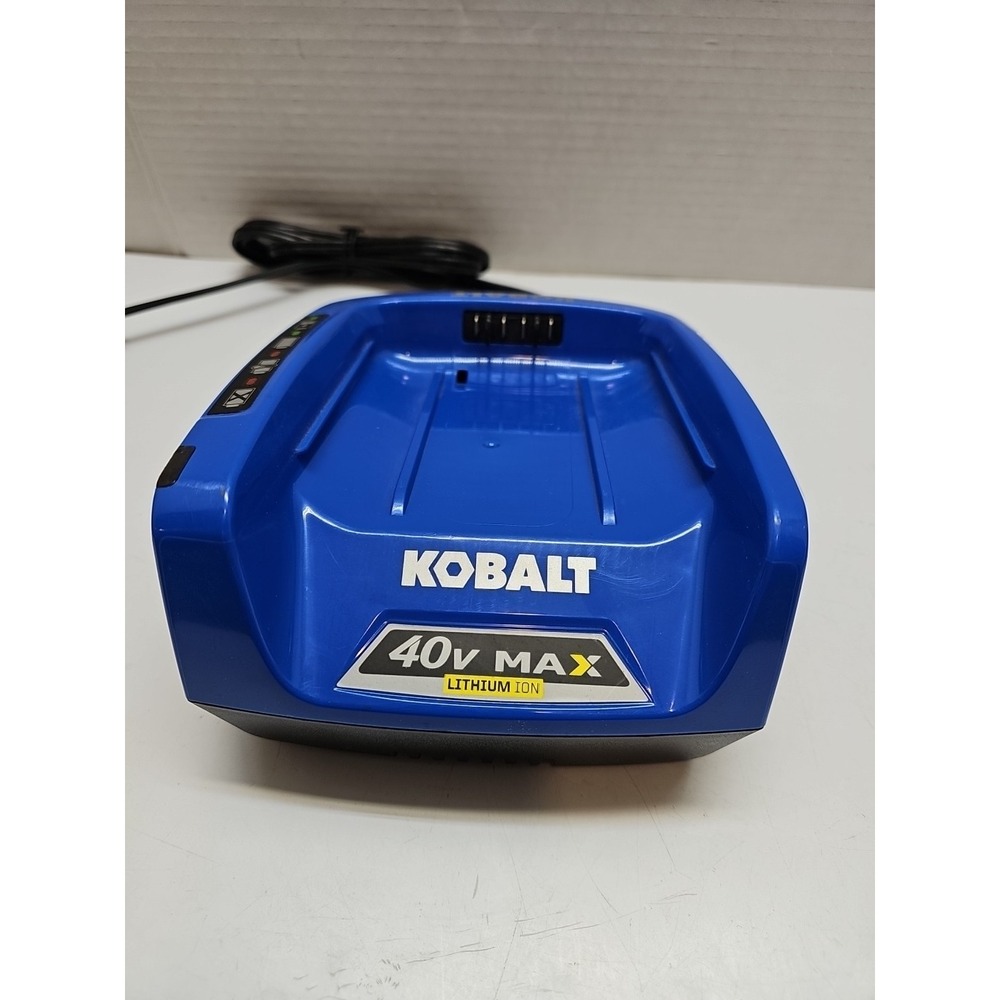 Kobalt 40V Max Lithium Ion Battery Charger Only KRC 60-06 Power Tool Accessory..